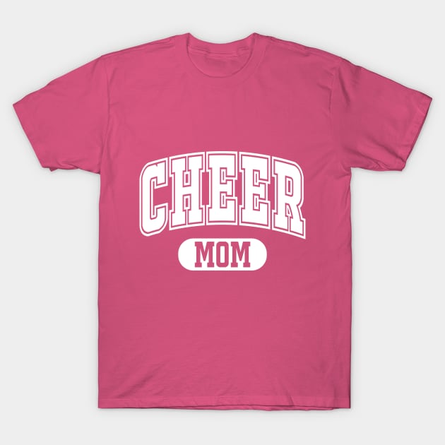 Cheer Mom T-Shirt by Violet Ray Design